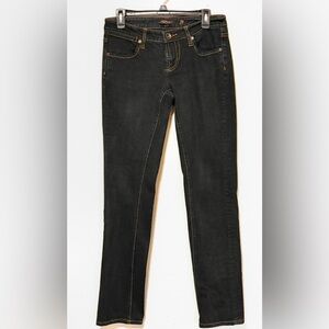 Ed Hardy by Christian Audigier Womens Dark Wash Blue Straight Jeans Size 29 NWOT